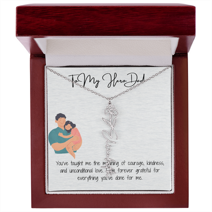 My Lifelong Hero Necklace