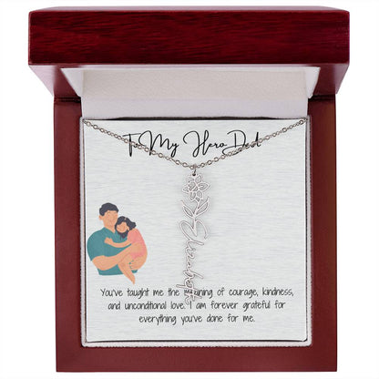 My Lifelong Hero Necklace
