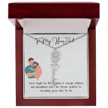My Lifelong Hero Necklace