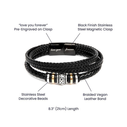 A Promise of Everlasting Love  Love You Forever Bracelet