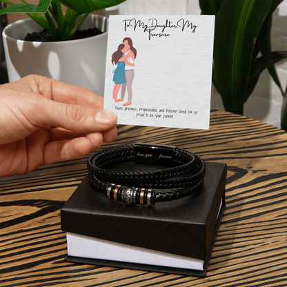 A Timeless Promise  Love You Forever Bracelet