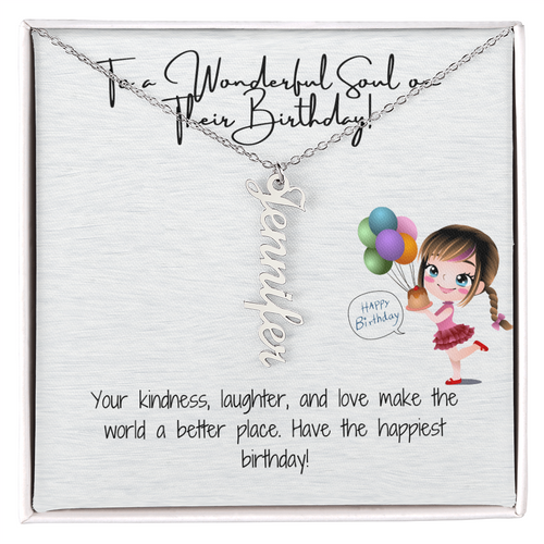 Birthday Happiness Necklace