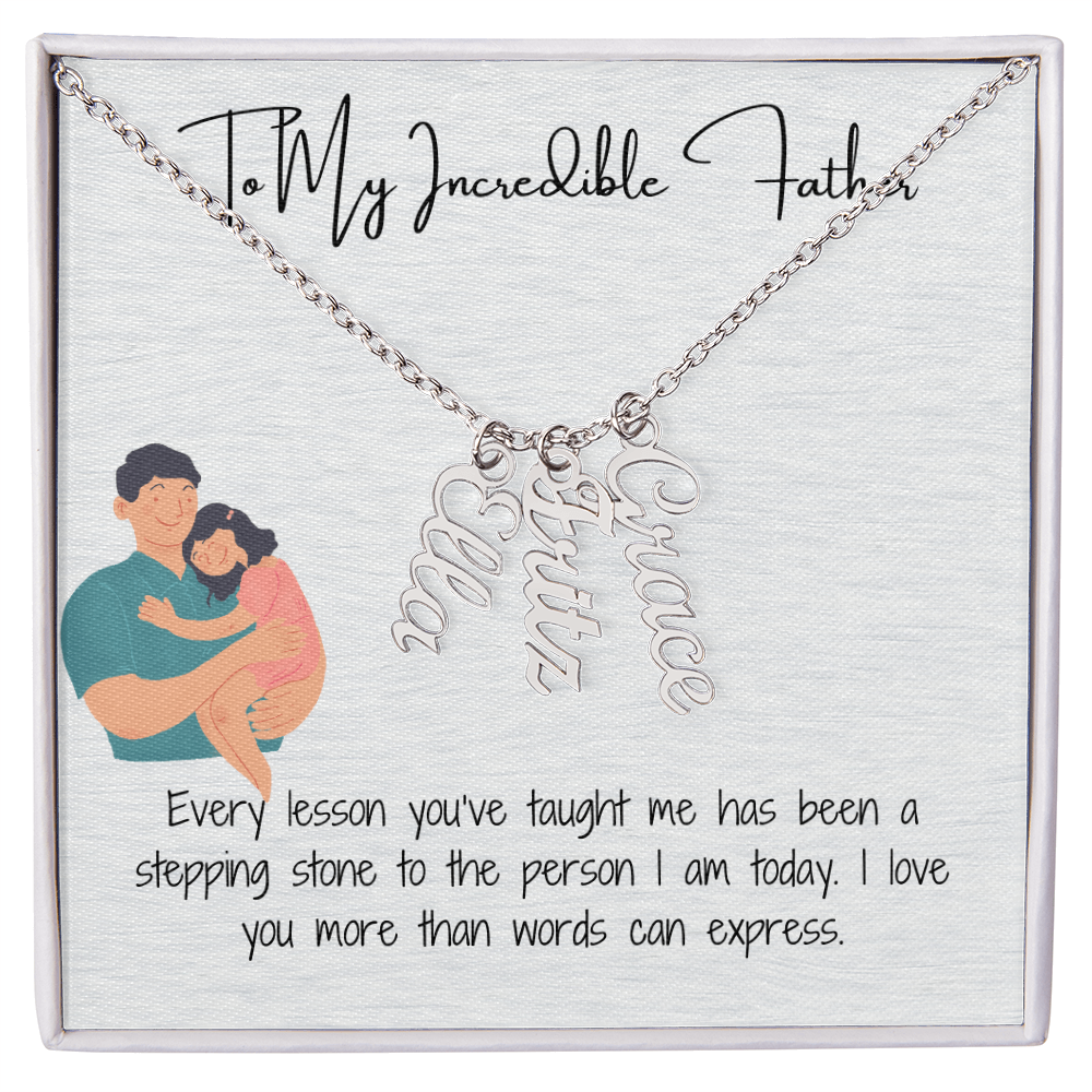 Dad's Light of Love Necklace