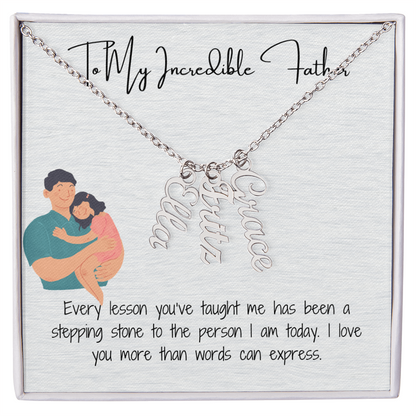 Dad's Light of Love Necklace