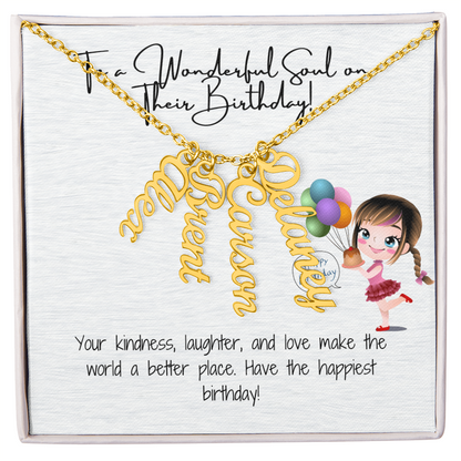 Birthday Happiness Necklace