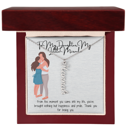 Personalized Multi-Name Necklace  A Unique Gift for Your White Daughter