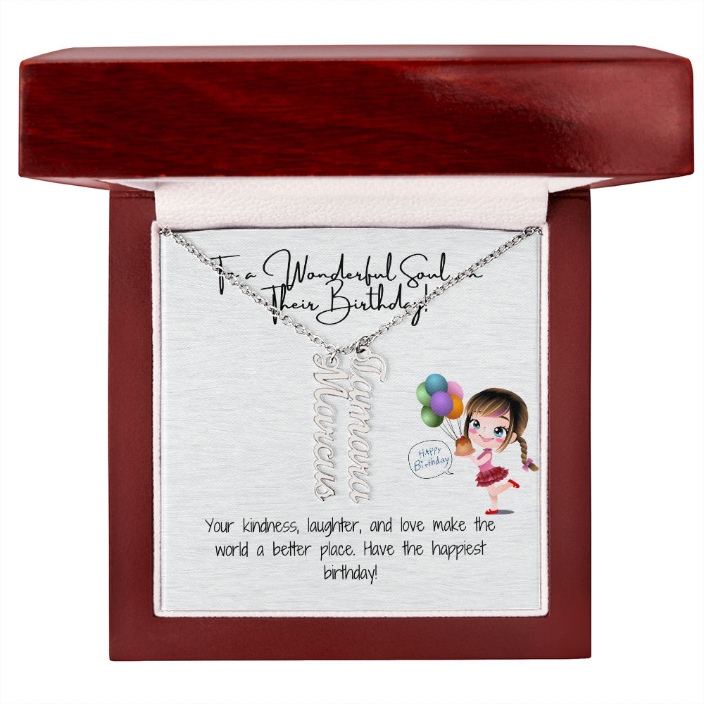 Birthday Happiness Necklace