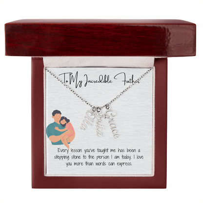 Dad's Light of Love Necklace