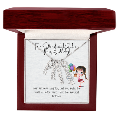 Birthday Happiness Necklace
