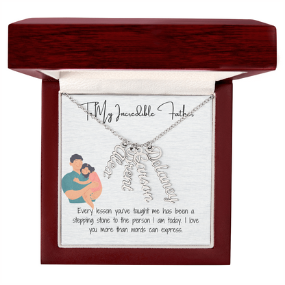 Dad's Light of Love Necklace