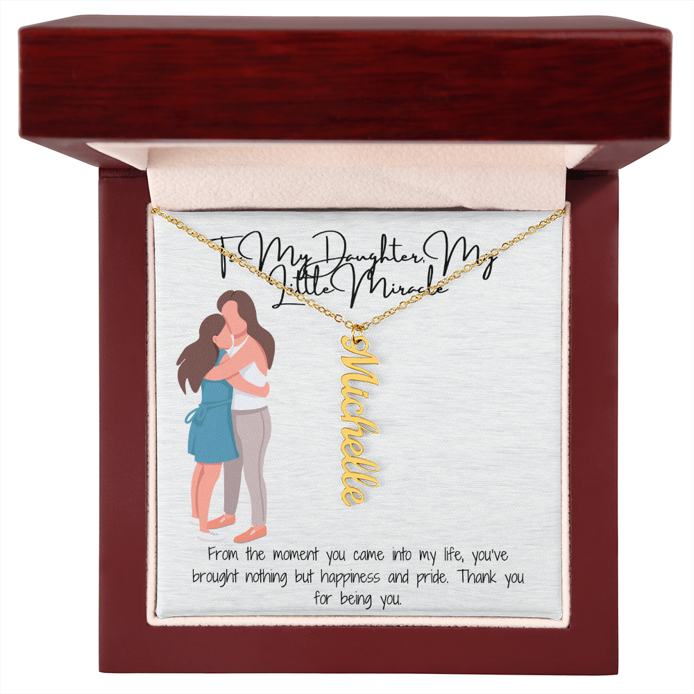Personalized Multi-Name Necklace  A Unique Gift for Your White Daughter