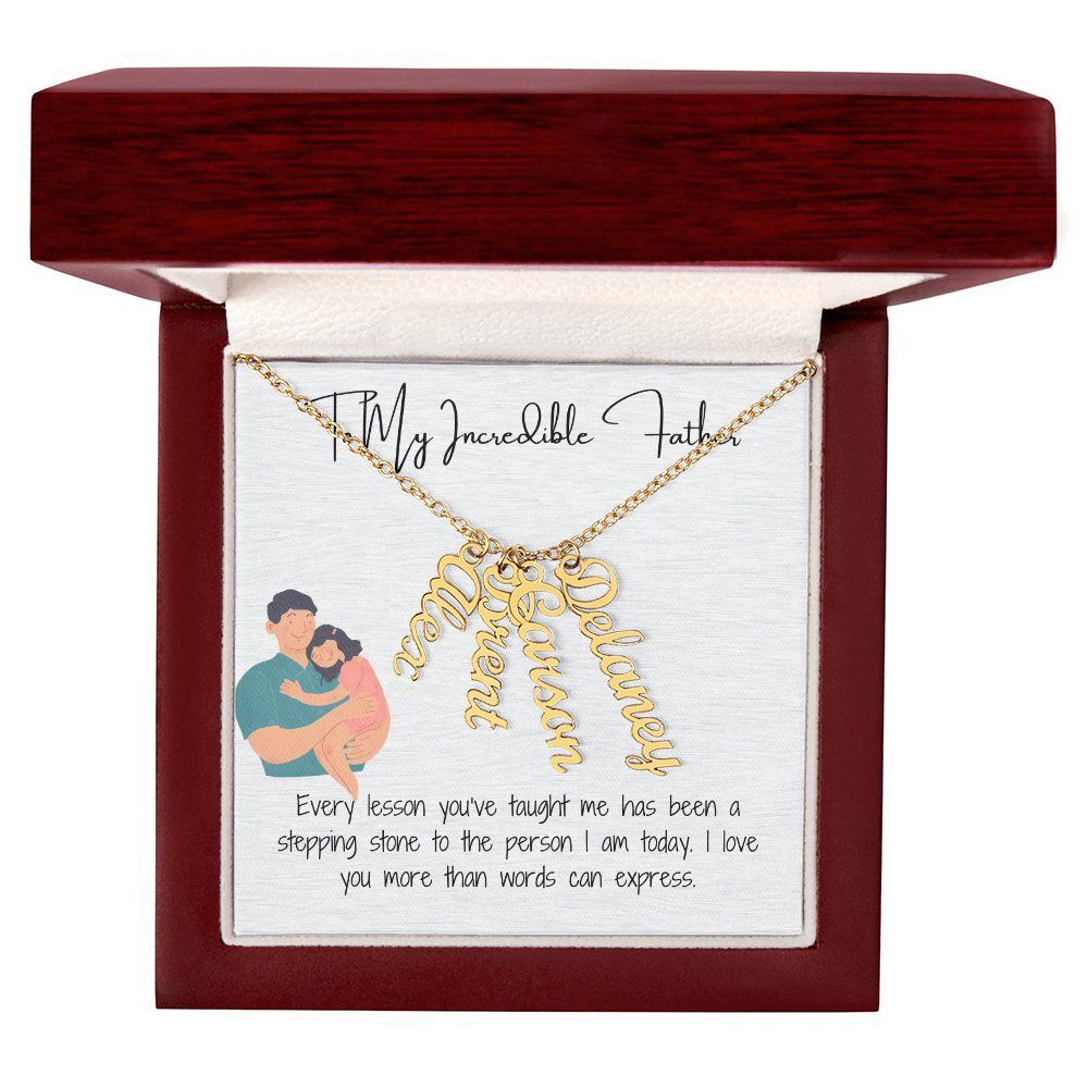 Dad's Light of Love Necklace
