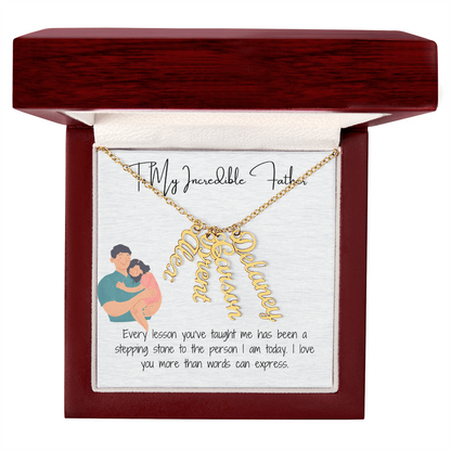Dad's Light of Love Necklace