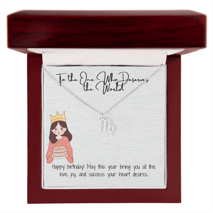 "Radiance Birthday Necklace"