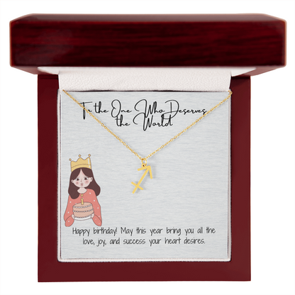 "Radiance Birthday Necklace"