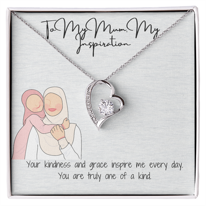 Forever Love Necklace A Heartfelt Gift for My Lovely Mom