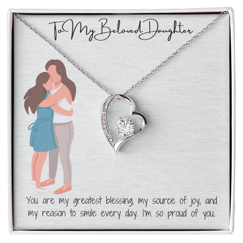 A Symbol of Endless Devotion  Forever Love Necklace