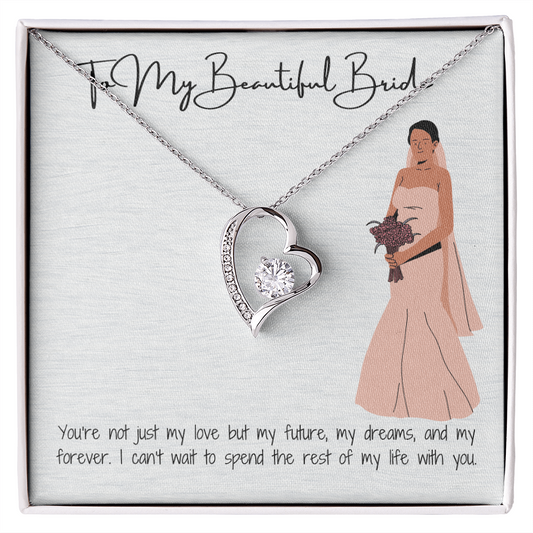 Almost Mrs. Charm Necklace