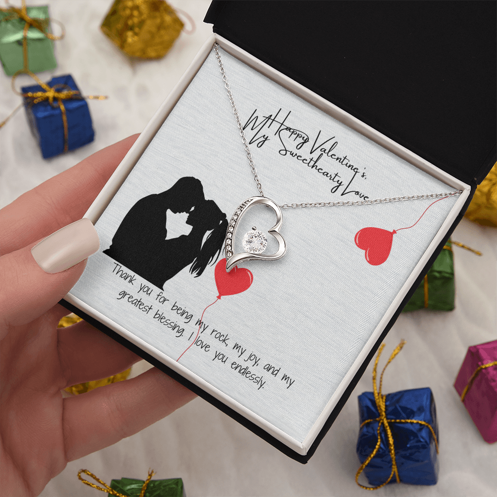 Because I Love You Valentine's Day Pendant Gift Set