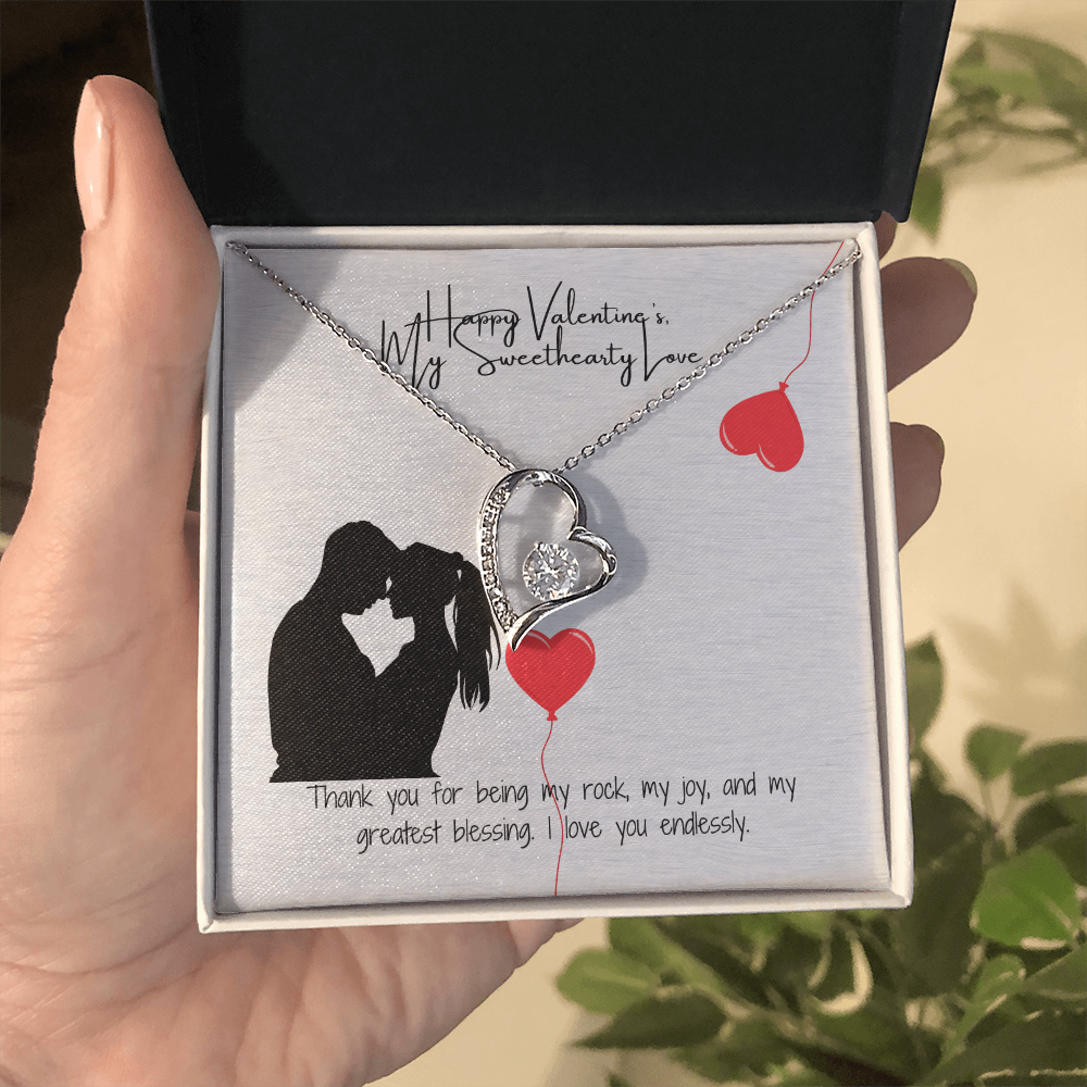 Because I Love You Valentine's Day Pendant Gift Set