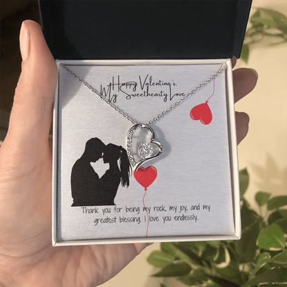 Because I Love You Valentine's Day Pendant Gift Set