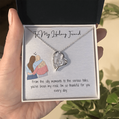 To my best friend Forever Love Necklace