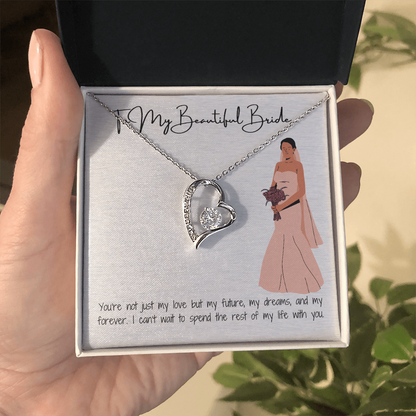 Almost Mrs. Charm Necklace