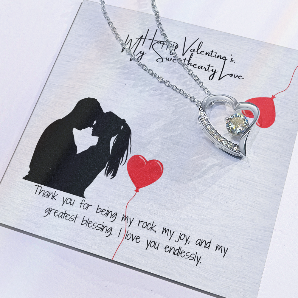 Because I Love You Valentine's Day Pendant Gift Set