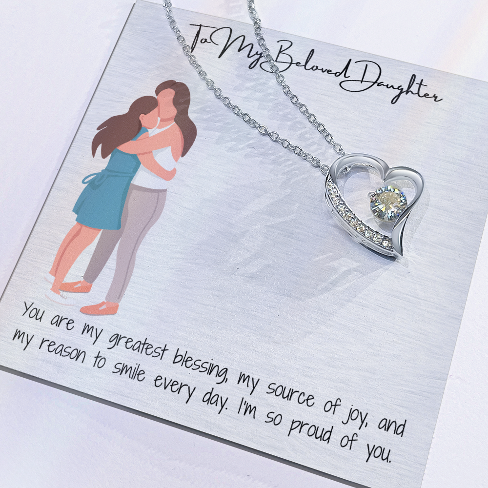 A Symbol of Endless Devotion  Forever Love Necklace
