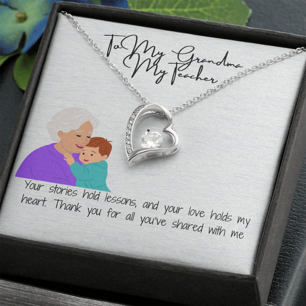 Timeless Love Necklace for Grandma