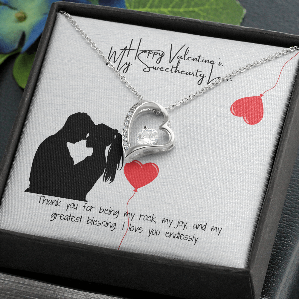 Because I Love You Valentine's Day Pendant Gift Set