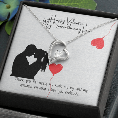 Because I Love You Valentine's Day Pendant Gift Set