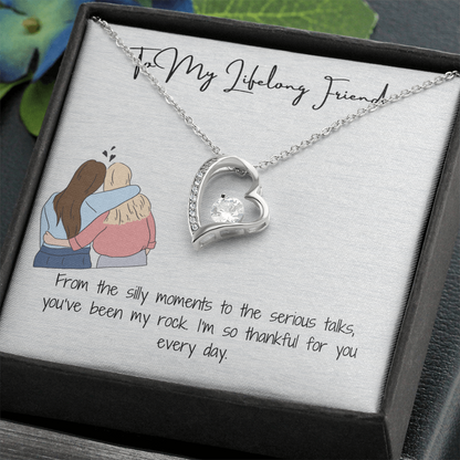 To my best friend Forever Love Necklace