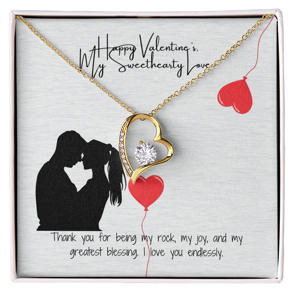 Because I Love You Valentine's Day Pendant Gift Set