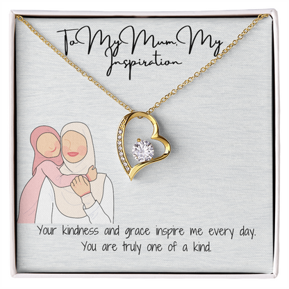 Forever Love Necklace A Heartfelt Gift for My Lovely Mom