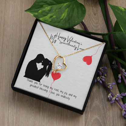 Because I Love You Valentine's Day Pendant Gift Set