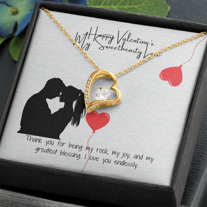 Because I Love You Valentine's Day Pendant Gift Set