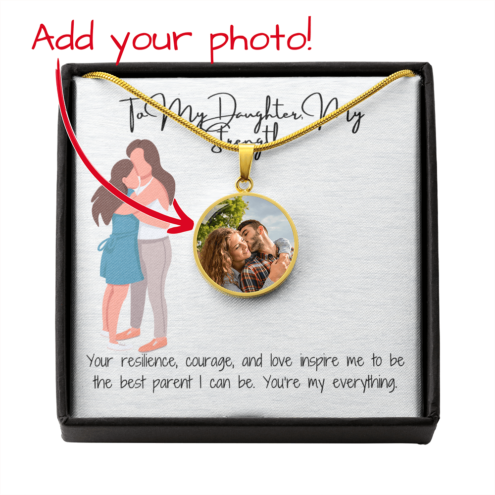 Your Memories, Your Style  Personalized Circle Necklace