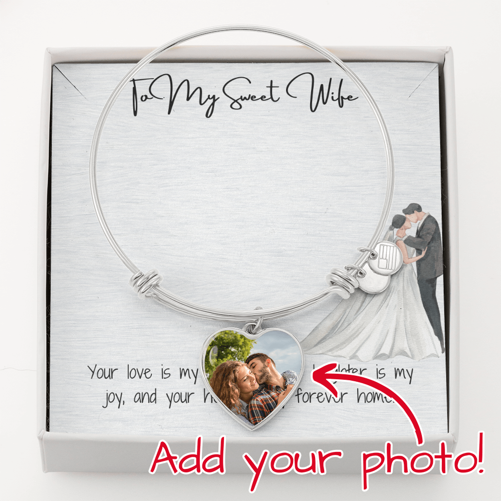 Sweet Wife Heart Bangle