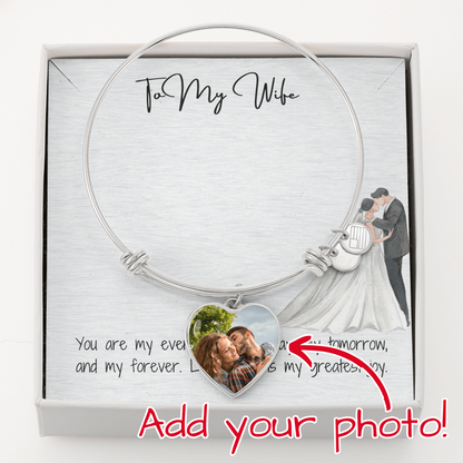 My Wife Heart Bangle