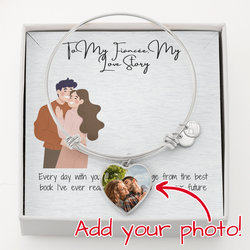 My Love Story Fiancée  Heart Bangle