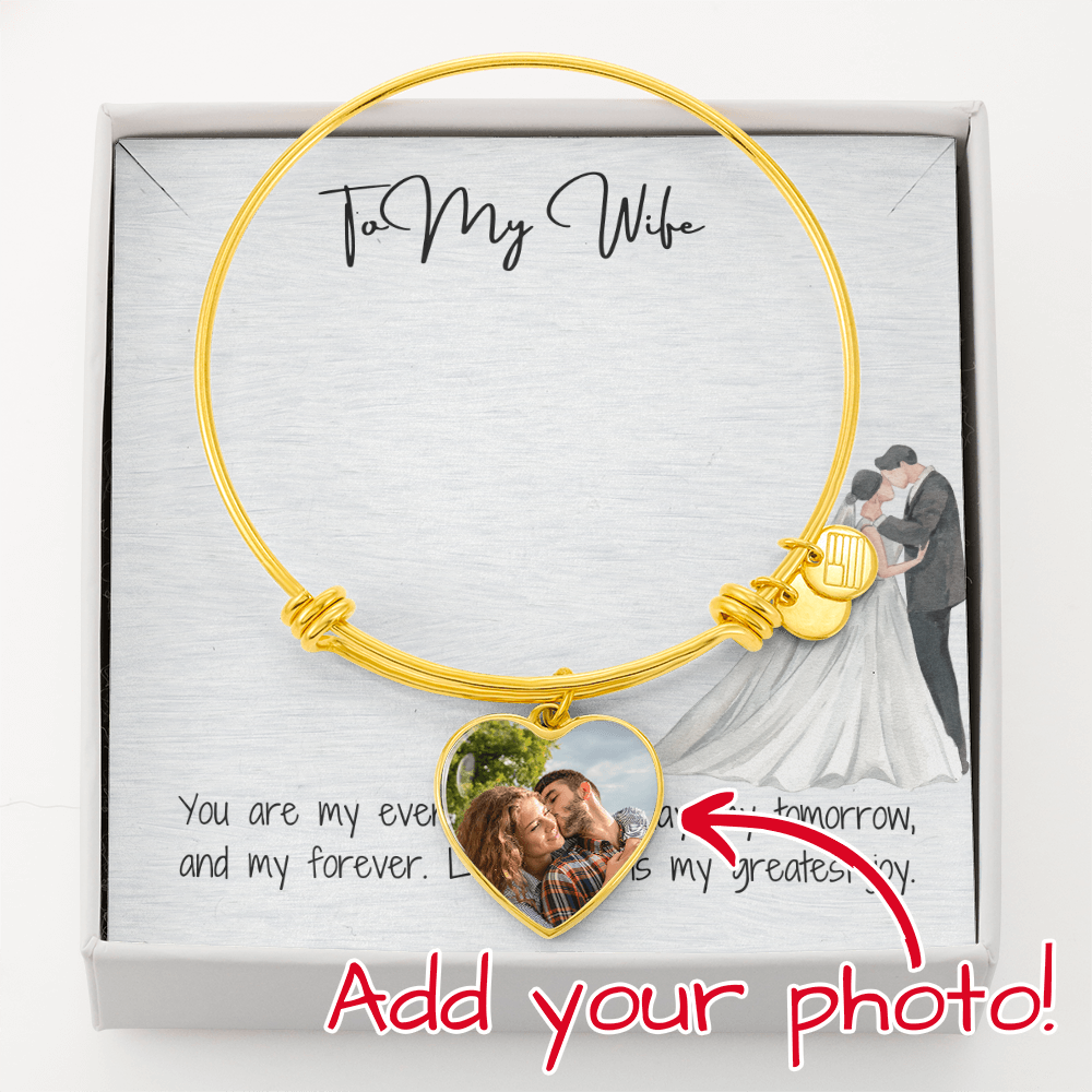 My Wife Heart Bangle