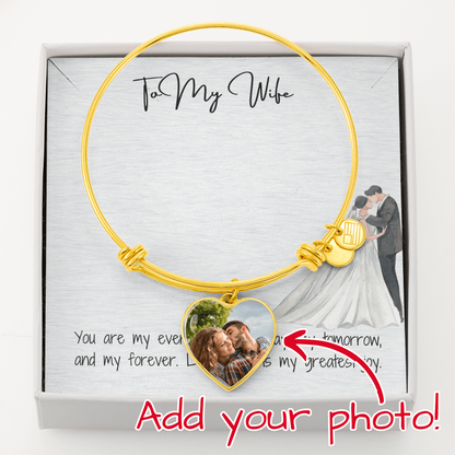 My Wife Heart Bangle