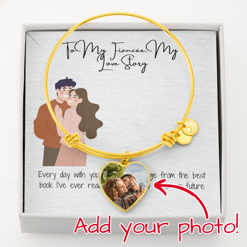 My Love Story Fiancée  Heart Bangle
