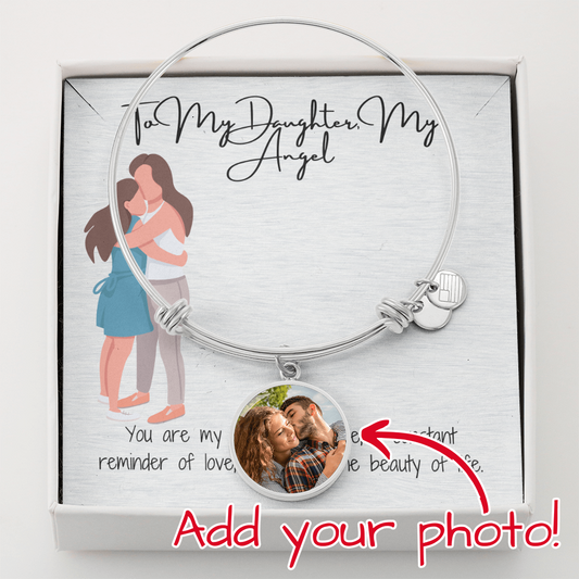 Chic & Personal  Custom Luxury Circle Bangle