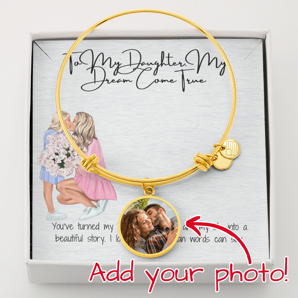 Elegance with a Personal Touch  Custom Luxury Circle Bangle